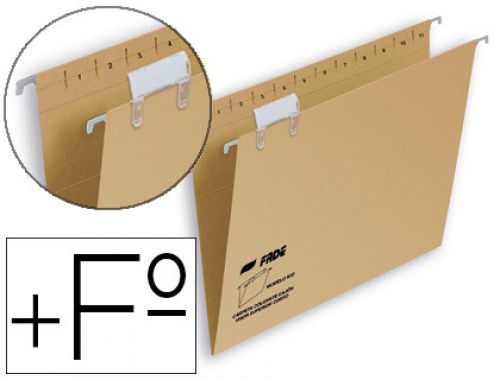Capas de suspensao hamelin folio prolongado visor superior kraft eco , Hamelin , 72500 , 4002030010345